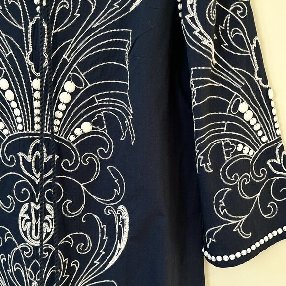 Sundance Palace Tunic with Beading and Embroidered Detailing Size Small - Picture 6 of 11